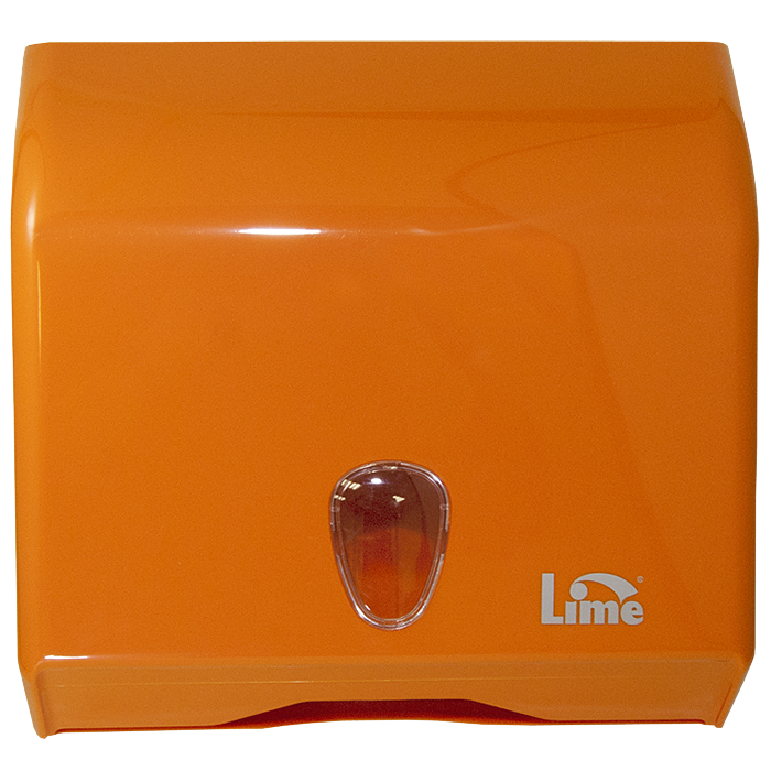 Диспенсер д/полотенец  V-укл. LIME оранжевый (926003) оптом в Торус
